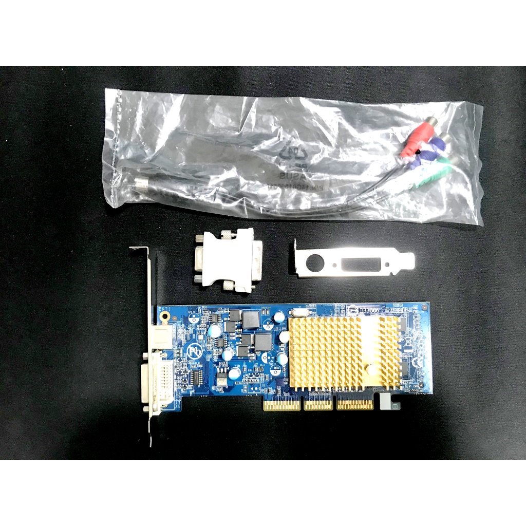 技嘉 GV-N62256DP2-RH  AGP 4X 工業伺服器 3D顯卡