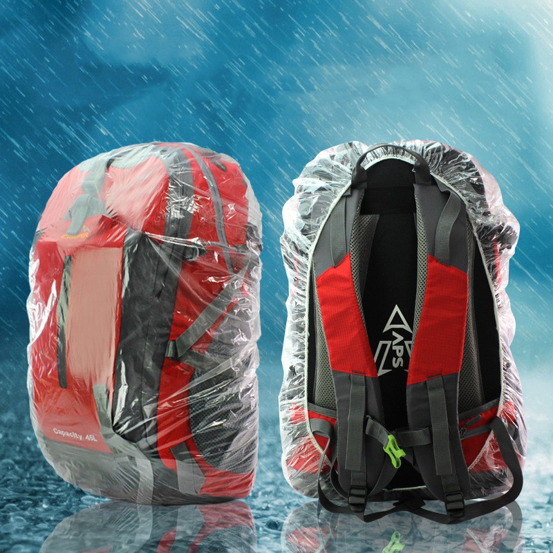 🌴CocoRun🏃背包防雨罩 包包的雨衣 超輕便好攜帶透明一次性背包防雨罩