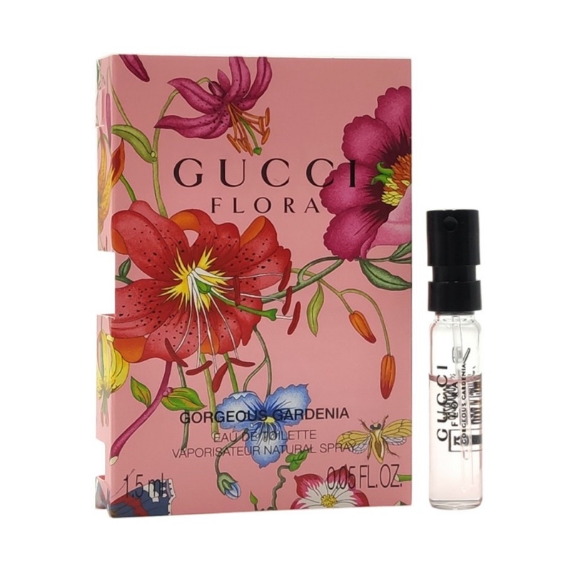 Gucci Flora Gorgeous Gardenia 古馳新香水小樣1.5ml | 蝦皮購物