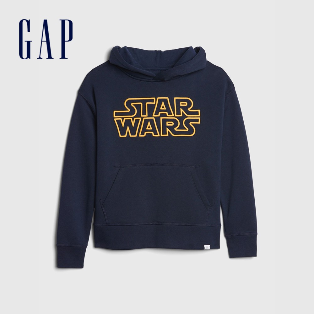 Gap 男童裝 Gap x Star Wars星際大戰聯名 帽T-海軍藍(615943)