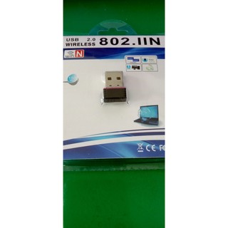 USB無線網卡(全新) 150M bps 桌上型電腦/筆電 通用型 (全球最小 袖珍型)