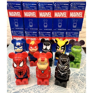 🔥現貨🔥BE RBRICK 庫柏力克熊 X Cleverin日本加護靈 空氣除菌 抗菌 公仔 交換禮物 日本限定漫威英雄