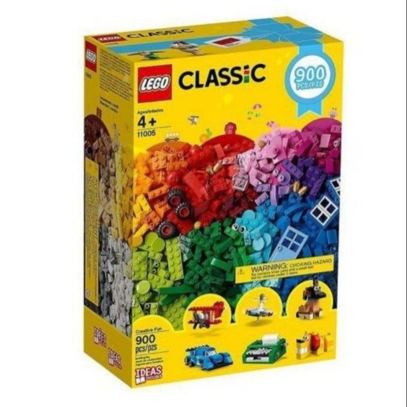 ☆現貨☆盒裝 LEGO 樂高 11005 創意 CLASSIC系列 歡樂創意顆粒套裝 900pcs