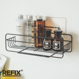 完美主義│Refix利酷貼烤漆窄款化妝品架 MIT臺灣製 無膠痕 瓶罐架 置物架 無痕 收納架【C0176】