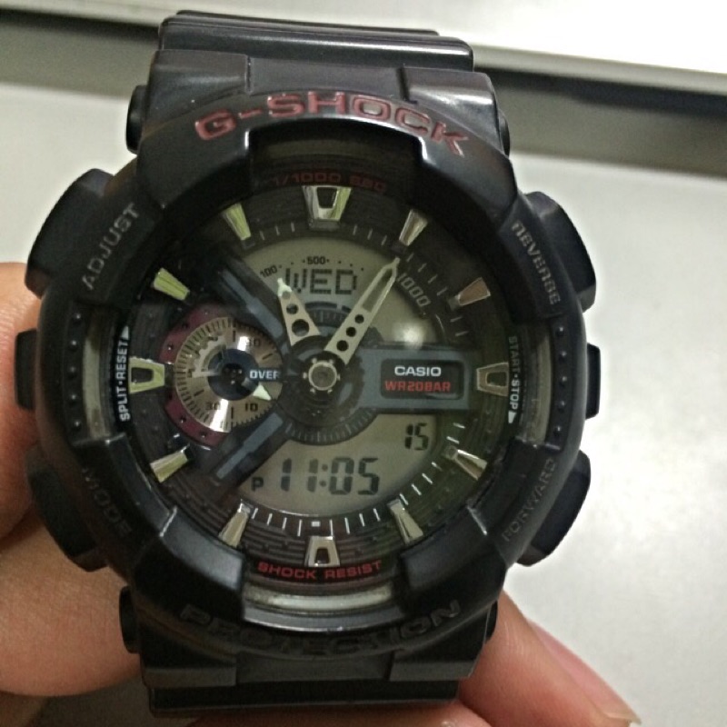 G-SHOCK GA-110 黑紅 特別版