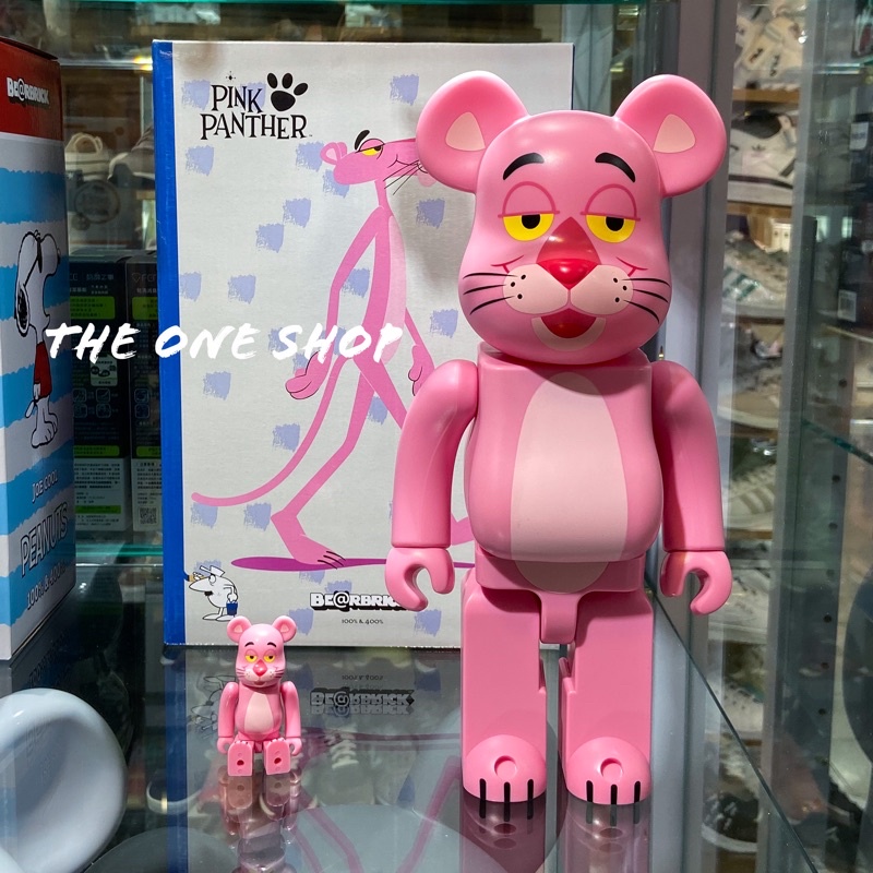 TheOneShop 缺貨 BE@RBRICK Pink Panther 頑皮豹 粉紅豹 庫柏力克熊 400% 100%