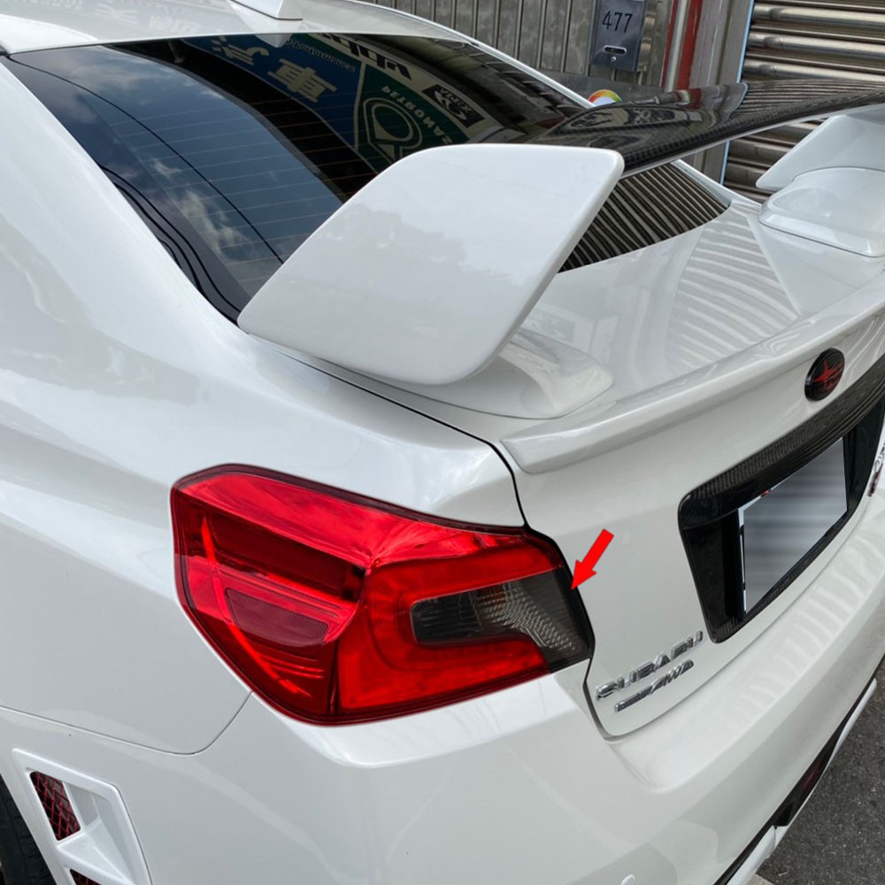 速霸陸 Subaru WRX 4代 STI 改裝 尾燈貼 燻黑 / 歐規黃 2015-2019