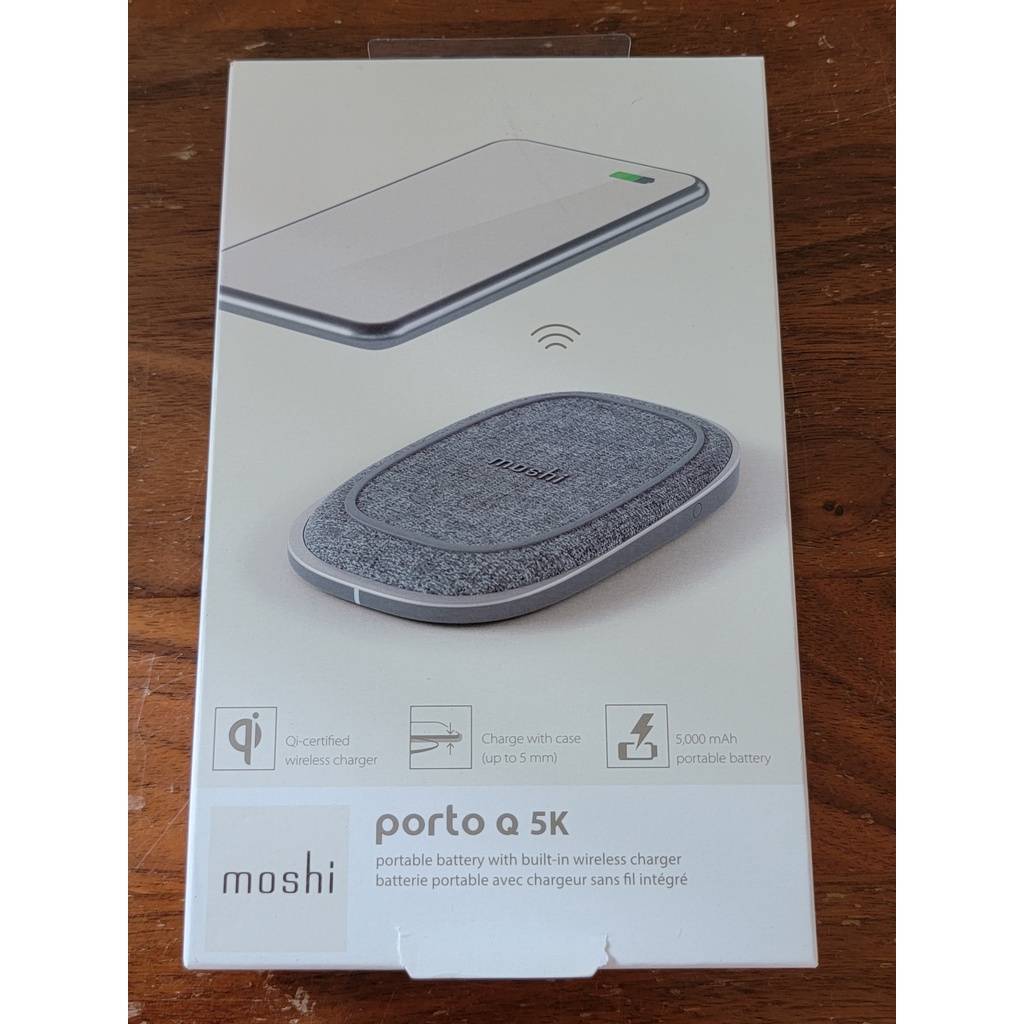 [全新現貨, 特價優惠] Moshi Porto Q 5K 無線充電行動電源