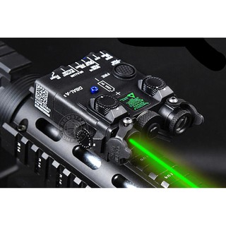 台南 武星級 DBAL-A2 綠雷射IR 指示器 黑 ( 雷射指星筆綠點紅外線紅點激光定標器指示燈瞄準鏡