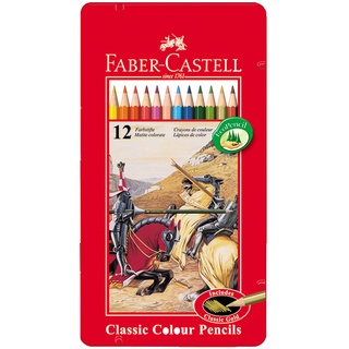FABER-CASTELL輝柏 紅色系 油性彩色鉛筆-12色(115844)