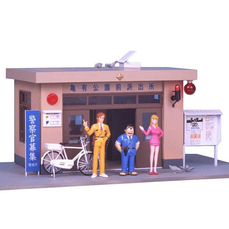[Toy Alien]正版 日版 龜有公園前派出所 未組裝 模型 1/24 兩津 勘吉 阿兩 公仔 模型