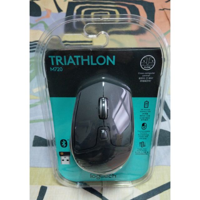 logitech 羅技 TRIATHLON M720 藍芽 無線滑鼠 (代售)