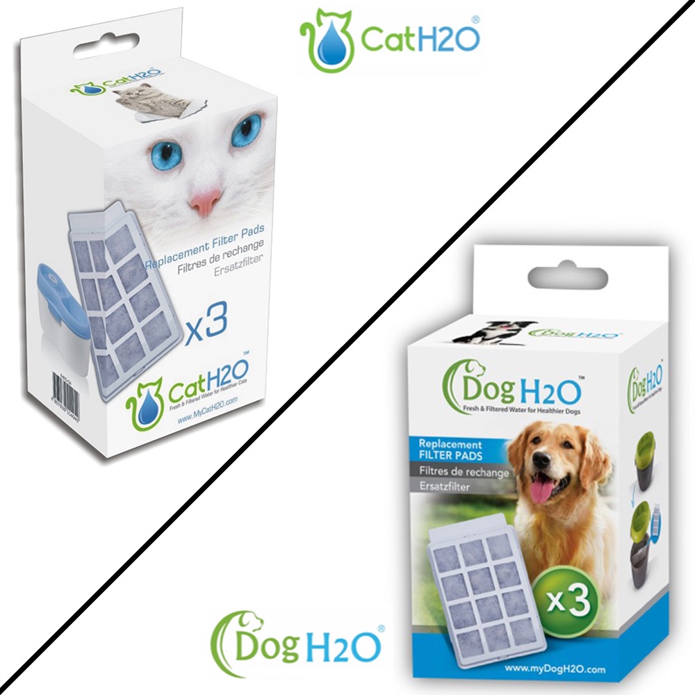Dog&amp;Cat H2O有氧濾水機 濾心/濾棉// H2O 潔牙錠-犬貓共用 /一盒8粒