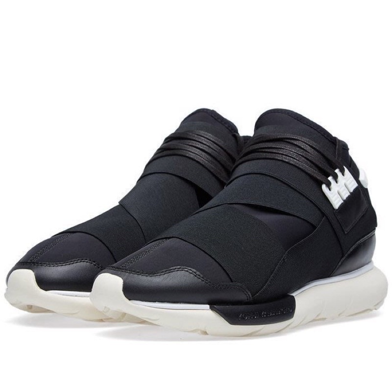 Y3 qasa high hot sale black white