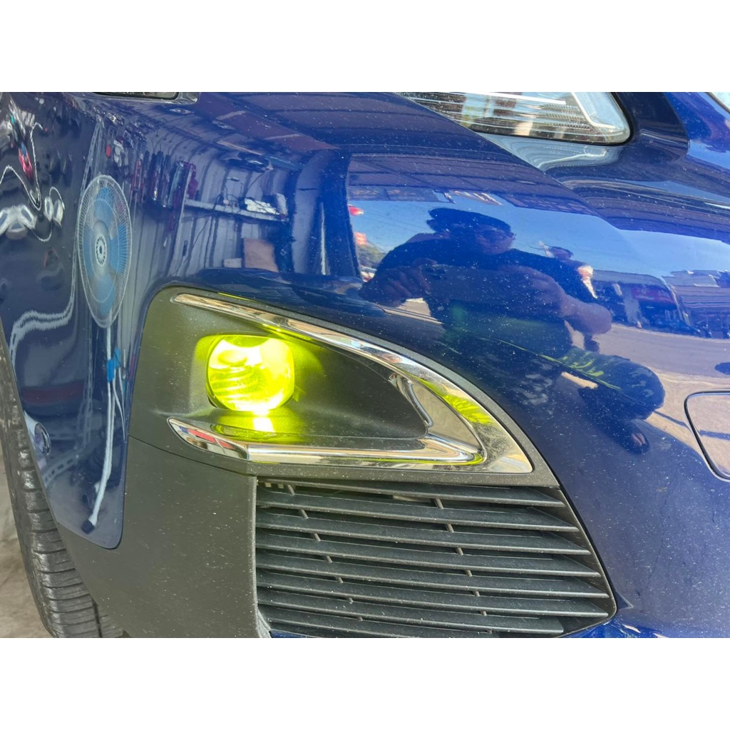 Gtr Led霧燈雙光透鏡霧燈魚眼蜂巢魚眼超廣角霧燈魚眼遠近燈直上豐田福特車系 蝦皮購物