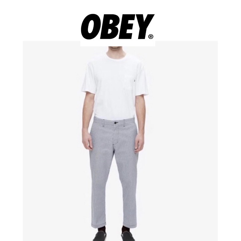 obey straggler plaid carpenter pant