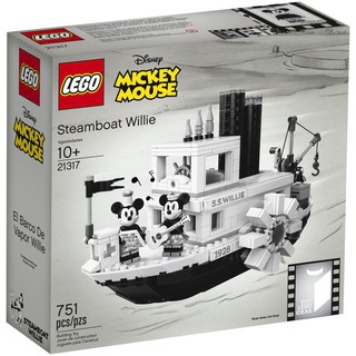 [快樂高手附發票] 樂高 公司貨 LEGO 21317 Steamboat Willie