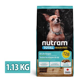 【Nutram 紐頓】T28無穀迷你犬鮭魚+鱒魚 1.13kg