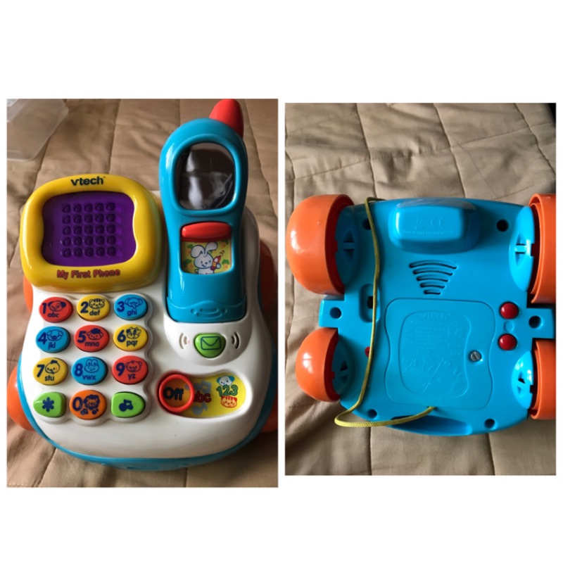 vtech電話聲光玩具