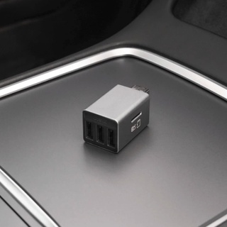 JOWUA TESLA Model S 3 X Y 手套箱專用3 Port集線器 + Micro SD讀卡器 行車紀錄器