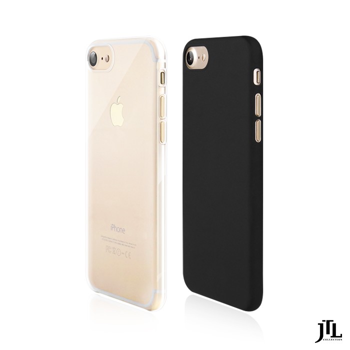 北車 台北 捷運 JTL iPhone7 iphone 7 I 7 4.7吋 超防刮 保護殼 背殼 背蓋-透明/黑色