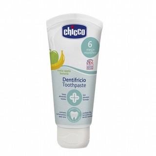 chicco 兒童木醣醇含氟牙膏 蘋果香蕉 50ml