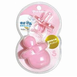 全新:US BABY 優生 矽晶安撫奶嘴 微笑升級版 醫療用品級 白金矽膠 耐高溫 寶寶奶嘴/標準型/拇指型/S/L
