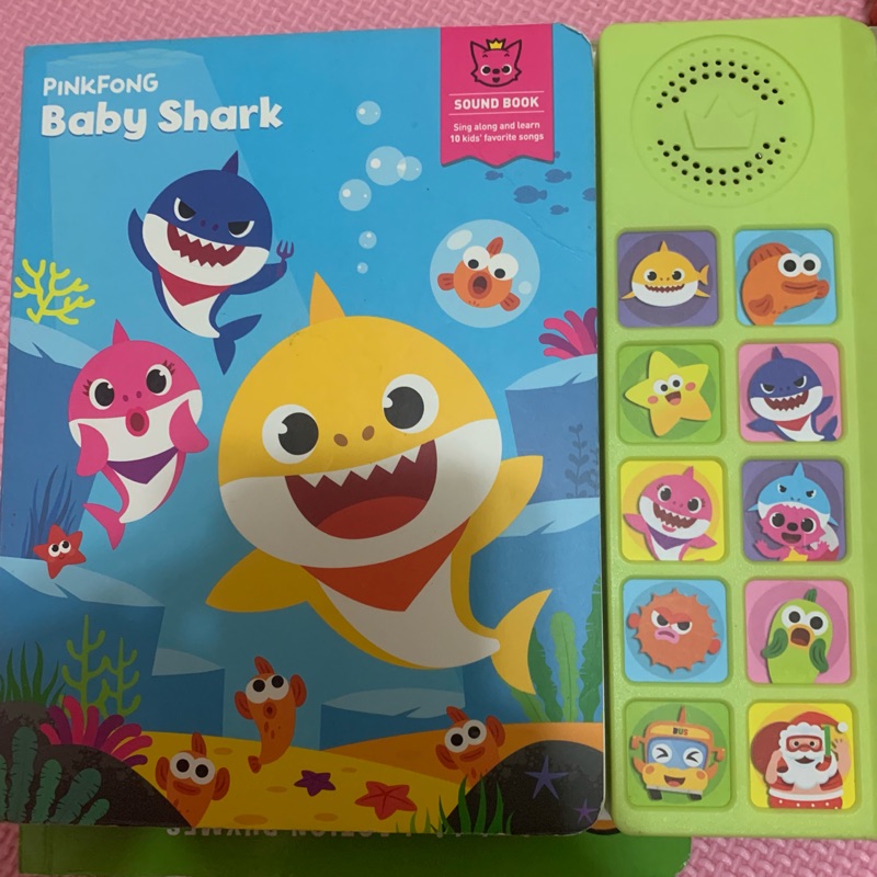 鯊魚寶寶音樂書！！！