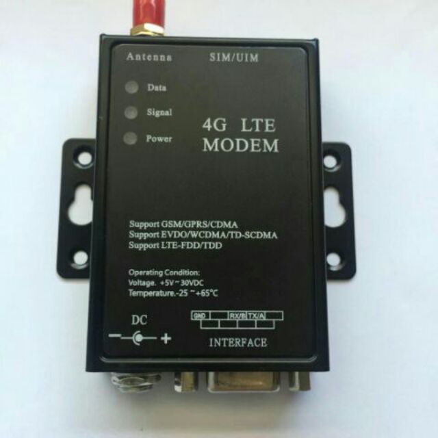 4G LTE MODEM 工業級 數據機 簡訊 短信貓 3G 2G GPRS 全網通