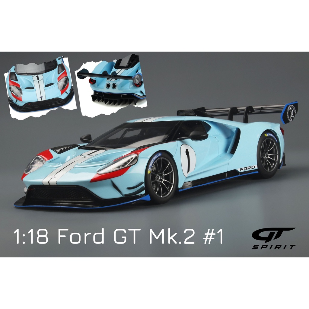 【模例】GT Spirit 1/18 Ford GT Mk.2 #1 (GT867)
