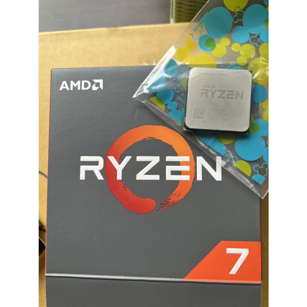 AMD R7 1800X 8核心16執行緒CPU