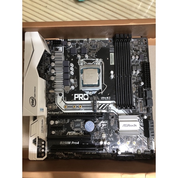 i7 7700 cpu +B450m pro4 主機板 二手 自用