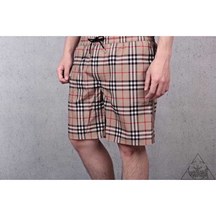 【HYDRA】Burberry Vintage Check Drawcord Shorts 格紋 短褲【8010219】