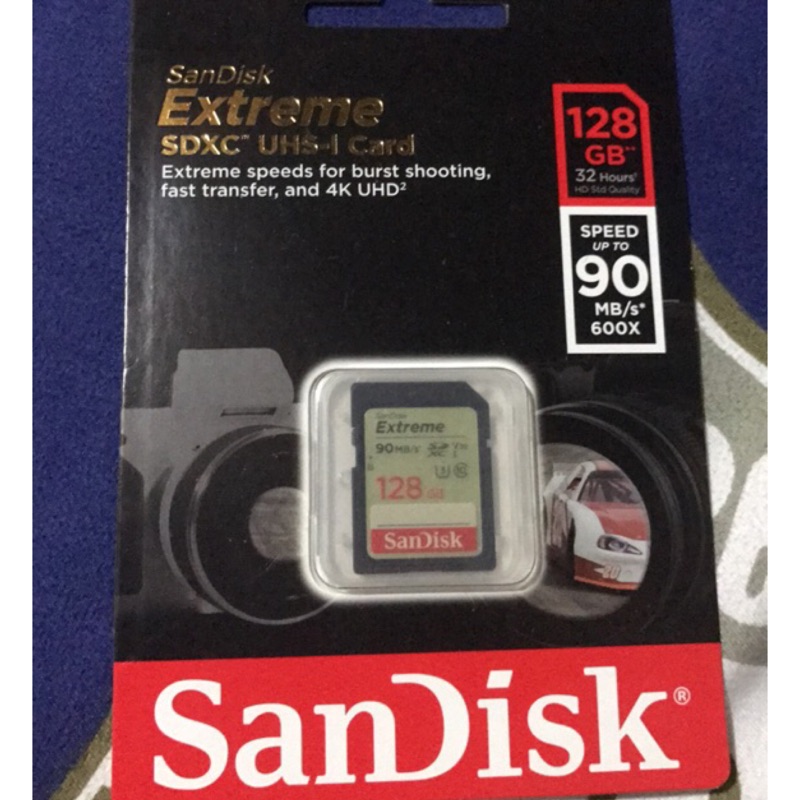 SanDisk Extreme Pro SDXC UHS-I(V30) 128GB 記憶卡(公司貨) 95MB/s
