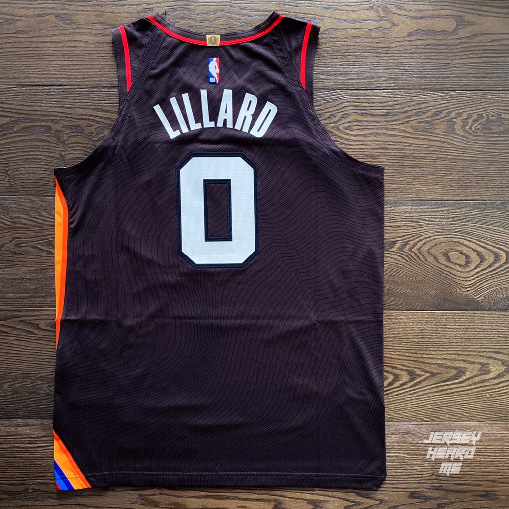 球衣藏家 Lillard Blazers City 小李拓荒者城市版au 贊助標球員版nba 球衣 蝦皮購物