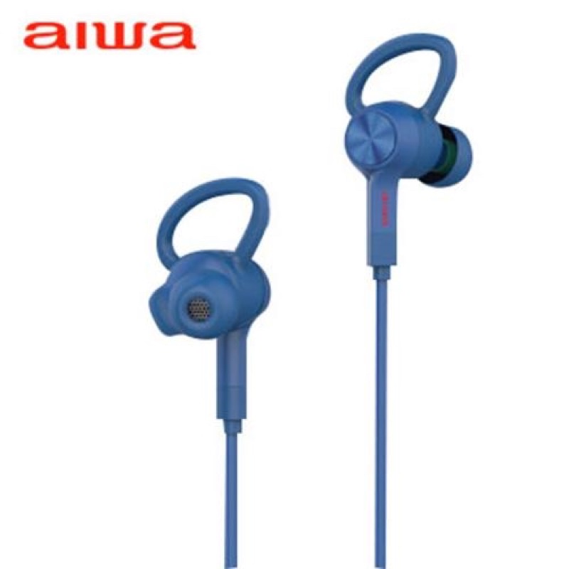 全新品限量出清免運費AIWA愛華 藍芽耳機 EB601BE 藍色