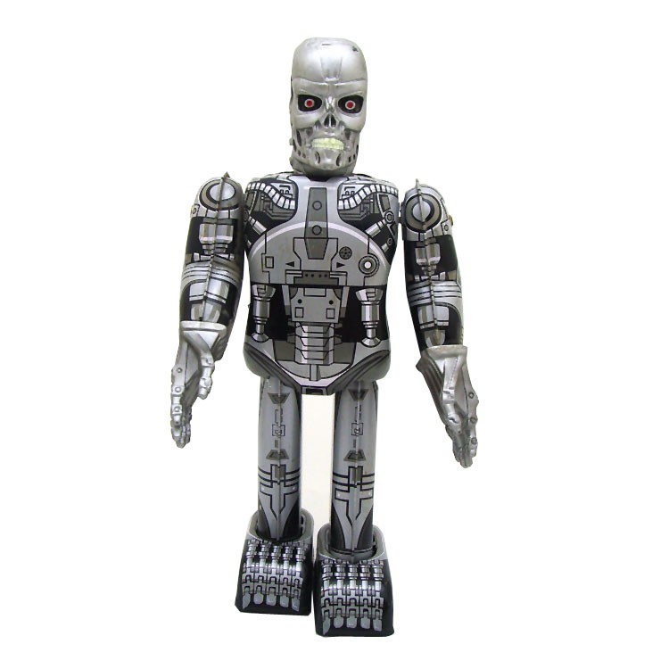 終結者機器人 鐵皮玩具 發條玩具 懷舊童玩 復古玩具 鐵皮機器人擺飾