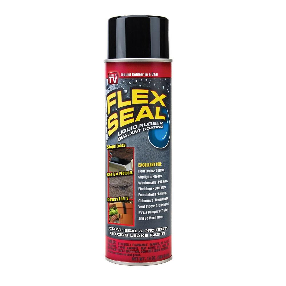 Flex Seal飛速防水填縫噴劑-標準罐396ml(黑色)