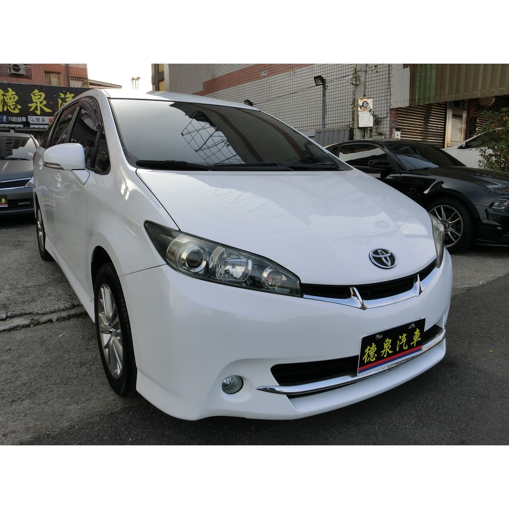 豬豬人中古車 德泉汽車 09年豐田wish G版頂級款 中部第一實價車商 蝦皮購物