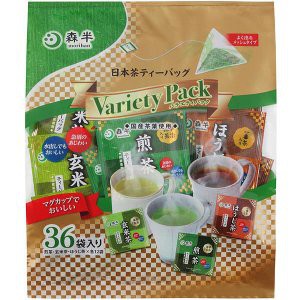 日本製 茶包 玄米茶 綠茶 焙茶 三角茶包 36入 冷泡茶 熱泡茶 森半 茶 日本茶 正版 J00030632