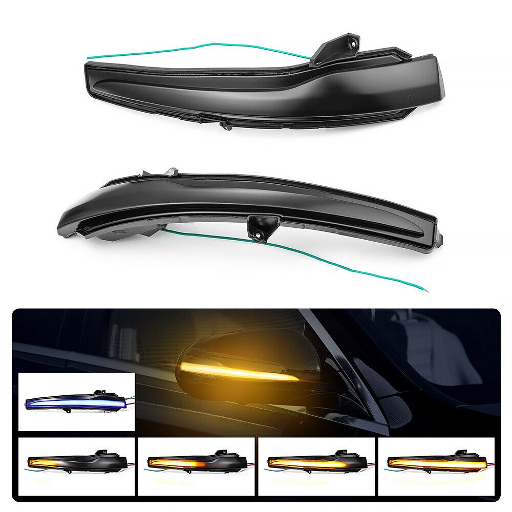 新款奔馳 汽車精品 BENZ W213 W205 W238 W253 W222 後視鏡方向燈流水燈+掃描一抹藍解鎖
