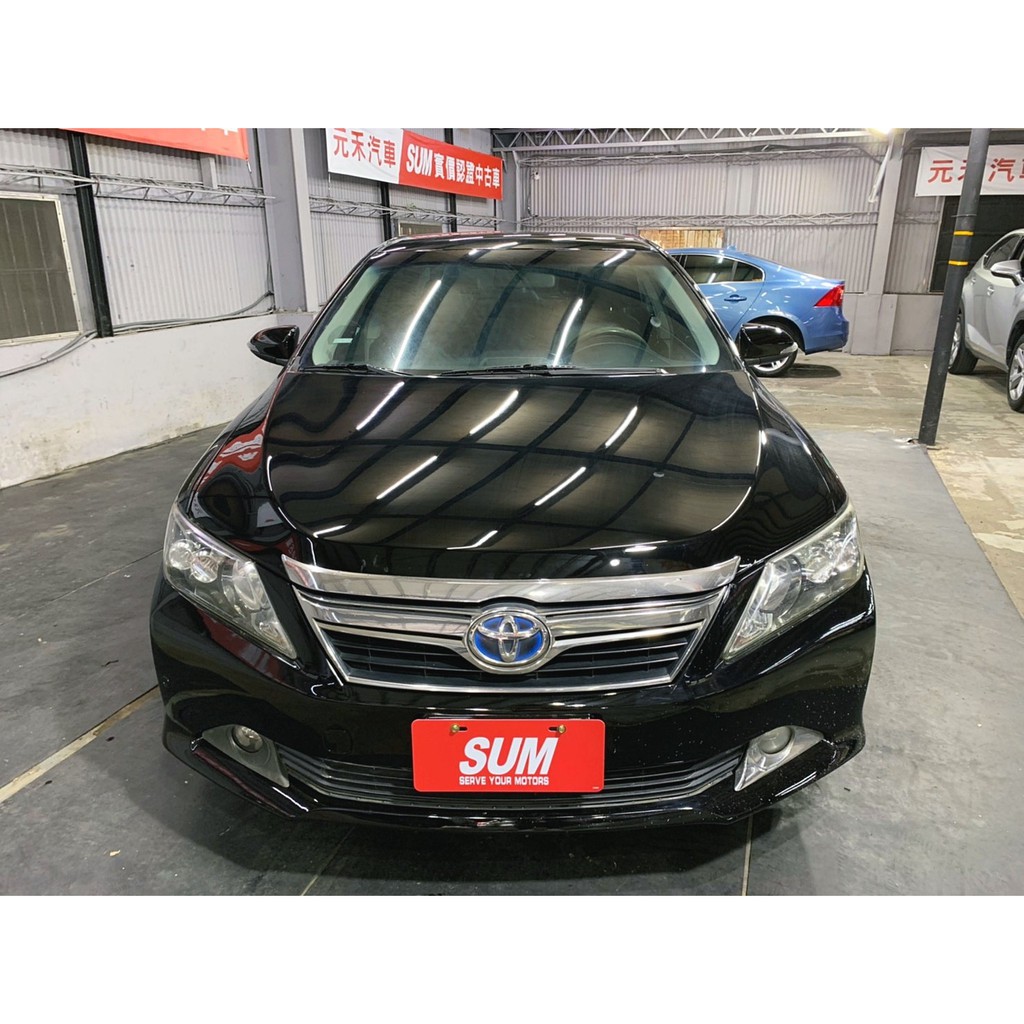 正2012年 Toyota  Camry  Hybrid-G  2.5h  超貸 找錢 實車實價 全額貸 一手車 女用車