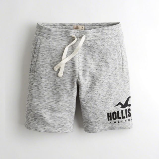 小麥代購 全新M號 Hollister hco海鷗 灰色棉質短褲