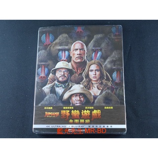 鐵盒[藍光先生4K] 野蠻遊戲：全面晉級 UHD + BD 雙碟版 (得利 Jumanji：The Next Level