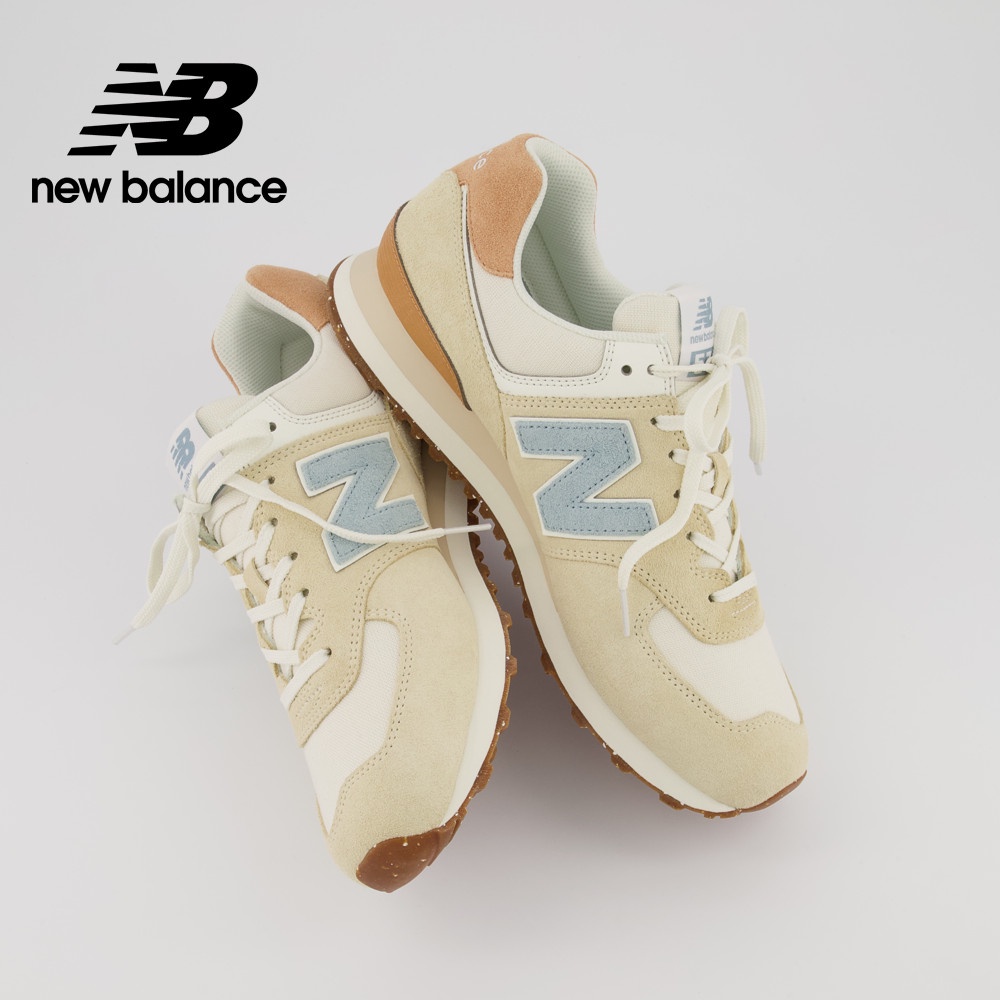 【New Balance】 NB 復古運動鞋_中性_奶油杏_ML574RF2-D楦 574