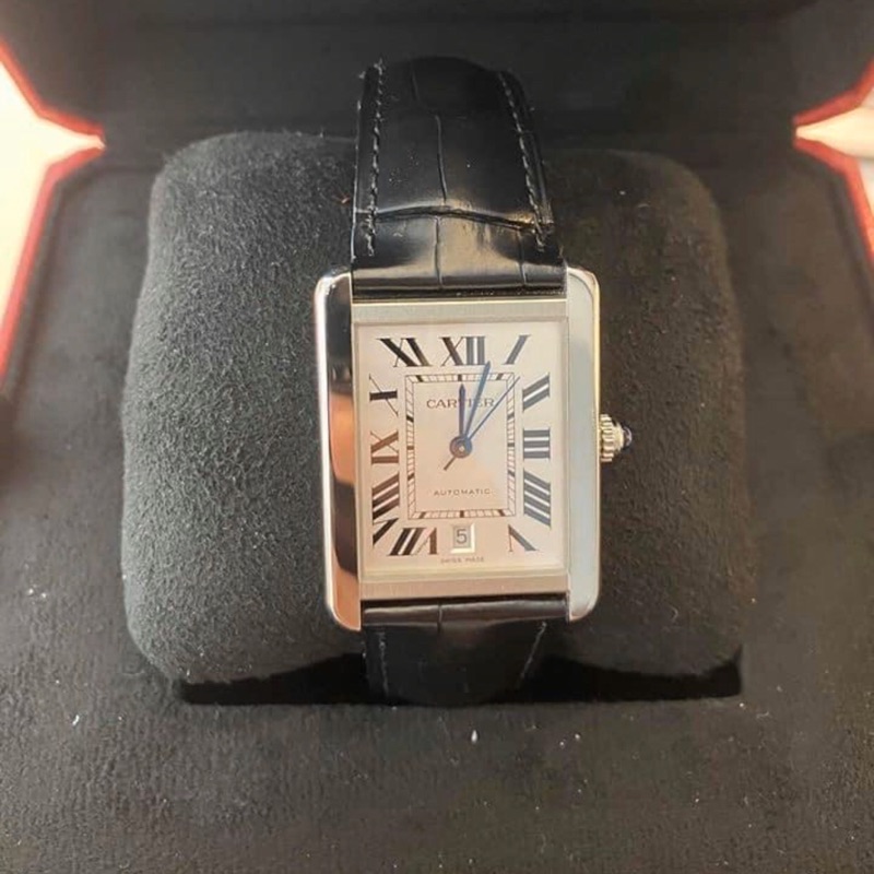 Cartier Tank Solo腕錶 機械錶非石英錶 先下架