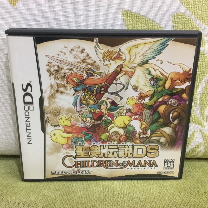 NDS DS NDSL 聖劍傳說 DS 日版 3DS主機能玩 任天堂 Children of Mana Nintendo