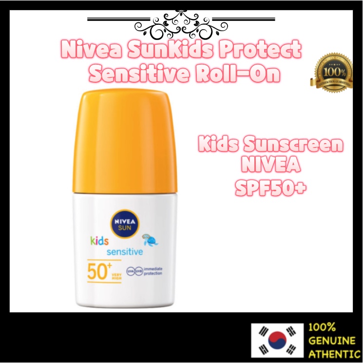 NIVEA 妮維雅 SunKids 保護和敏感滾珠 50ml