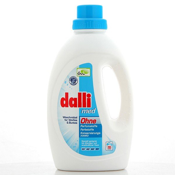 德國 dalli  抗敏感 白色全效洗衣精 1.35L 適合過敏人士 敏感的肌膚 皮膚科醫師專業認證配方 高效洗淨力