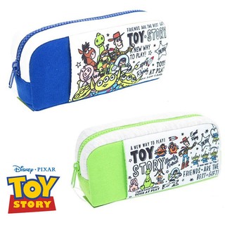 含稅 玩具總動員 厚棉 大筆袋 鉛筆盒 化妝包 收納包 TOY STORY 迪士尼 Disney 禮物 日本正版